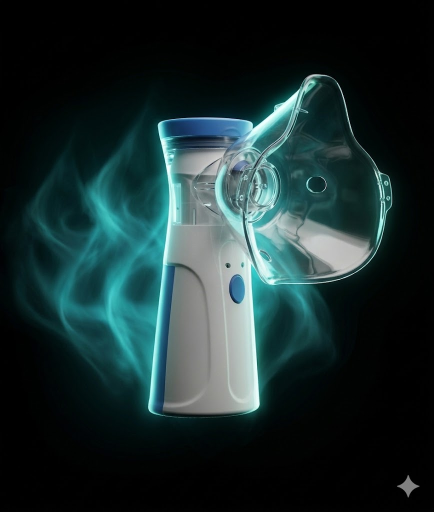 Nebulizador Portatil Recargable Adulto